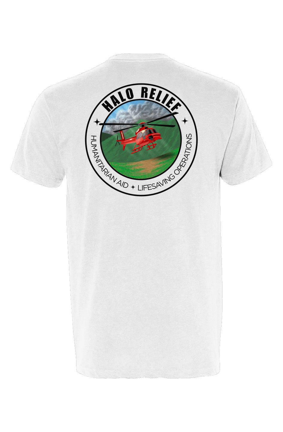 HALO RELIEF SEAL | Above The Storm Premium Tee