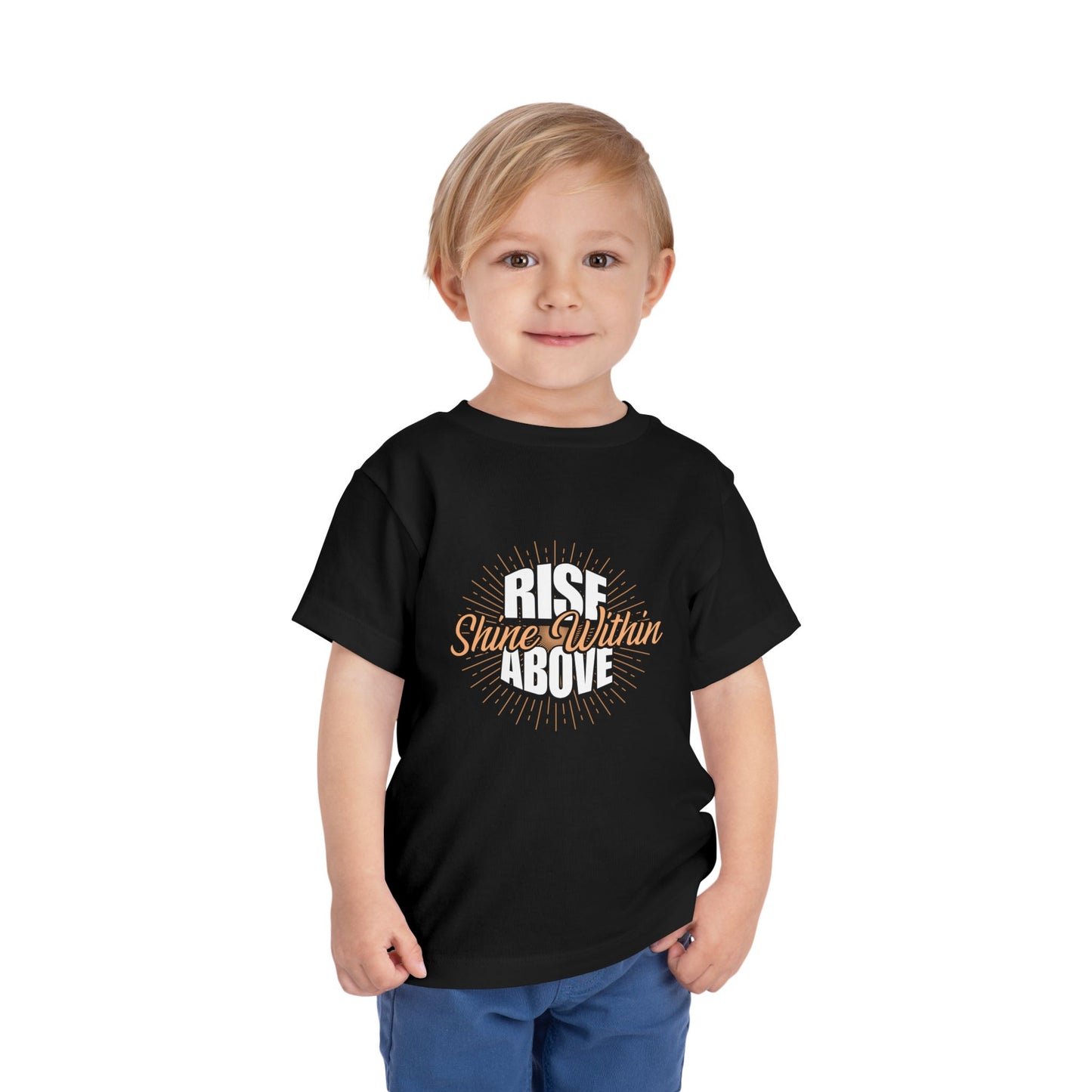 Rise Above Shine Within | Above The Storm | Toddler Short Sleeve Tee