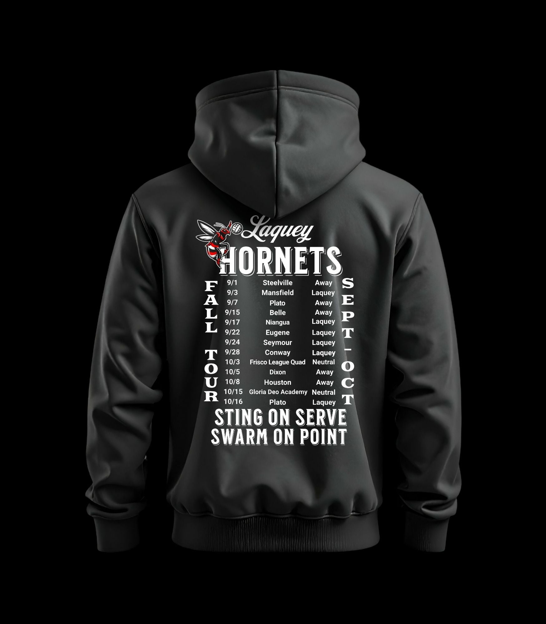 Laquey Hornets | Above The Storm | Fall Tour Hoodie