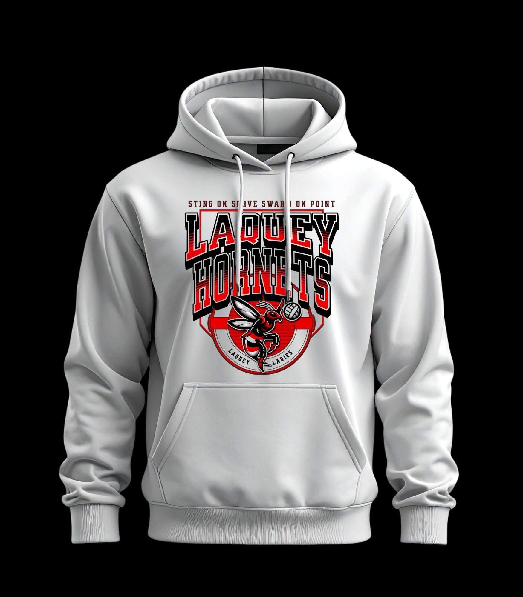 Laquey Hornets | Above The Storm | Volleyball Team Hoodie