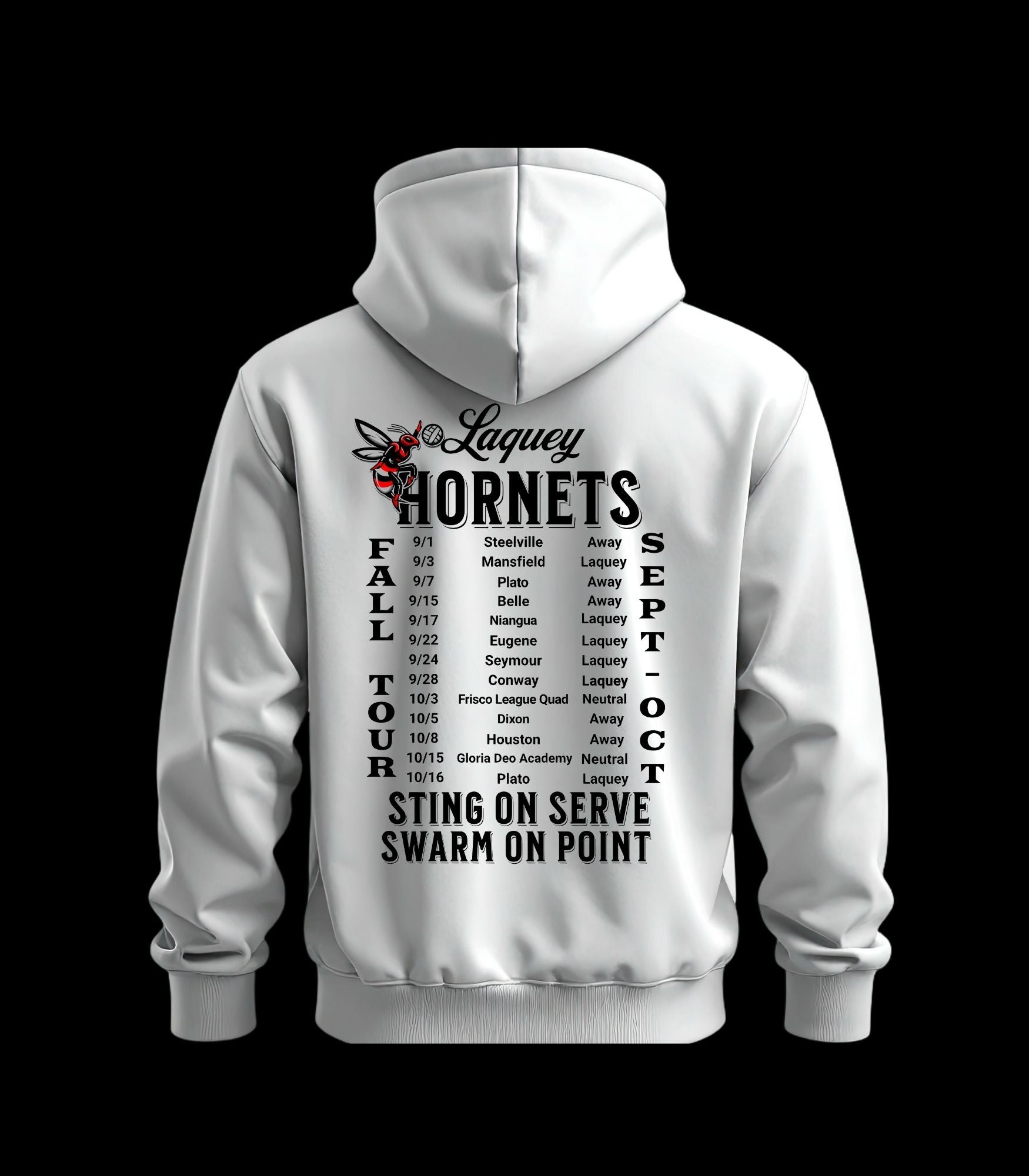 Laquey Hornets | Above The Storm | Fall Tour Hoodie