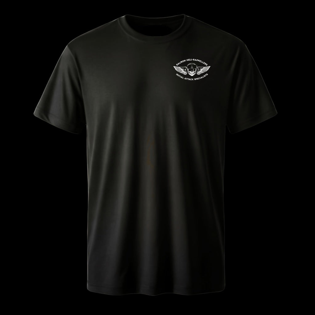 Salmon Heli-Rappellers | Men's fitted Tee