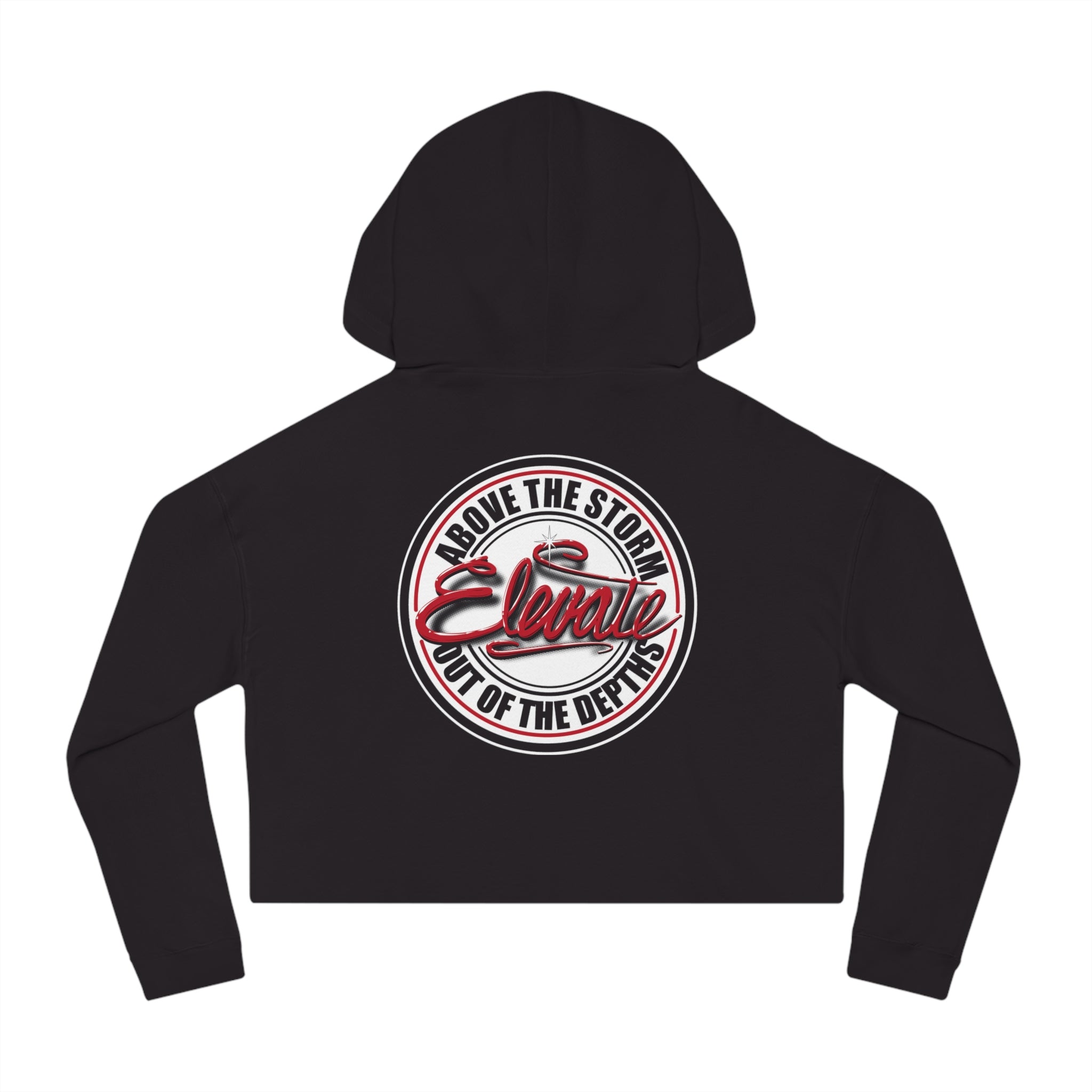 Elevate | Above The Storm | Women’s Cropped Hoodie