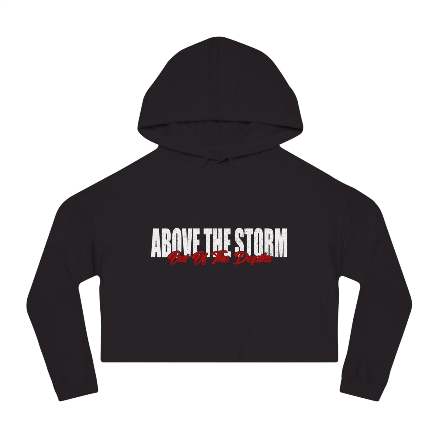 Elevate | Above The Storm | Women’s Cropped Hoodie