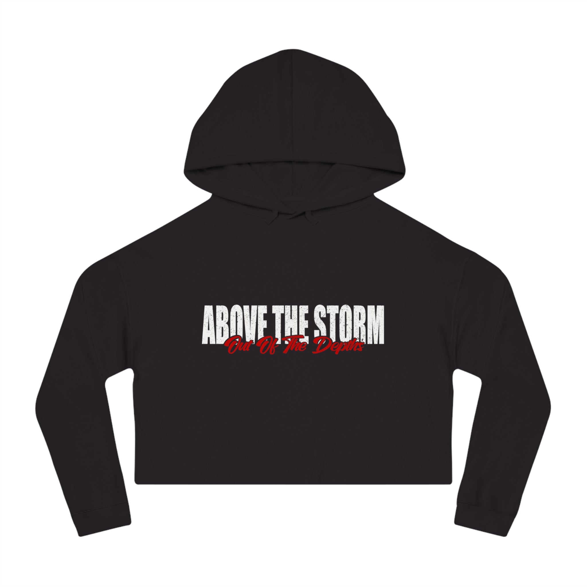 Elevate | Above The Storm | Women’s Cropped Hoodie