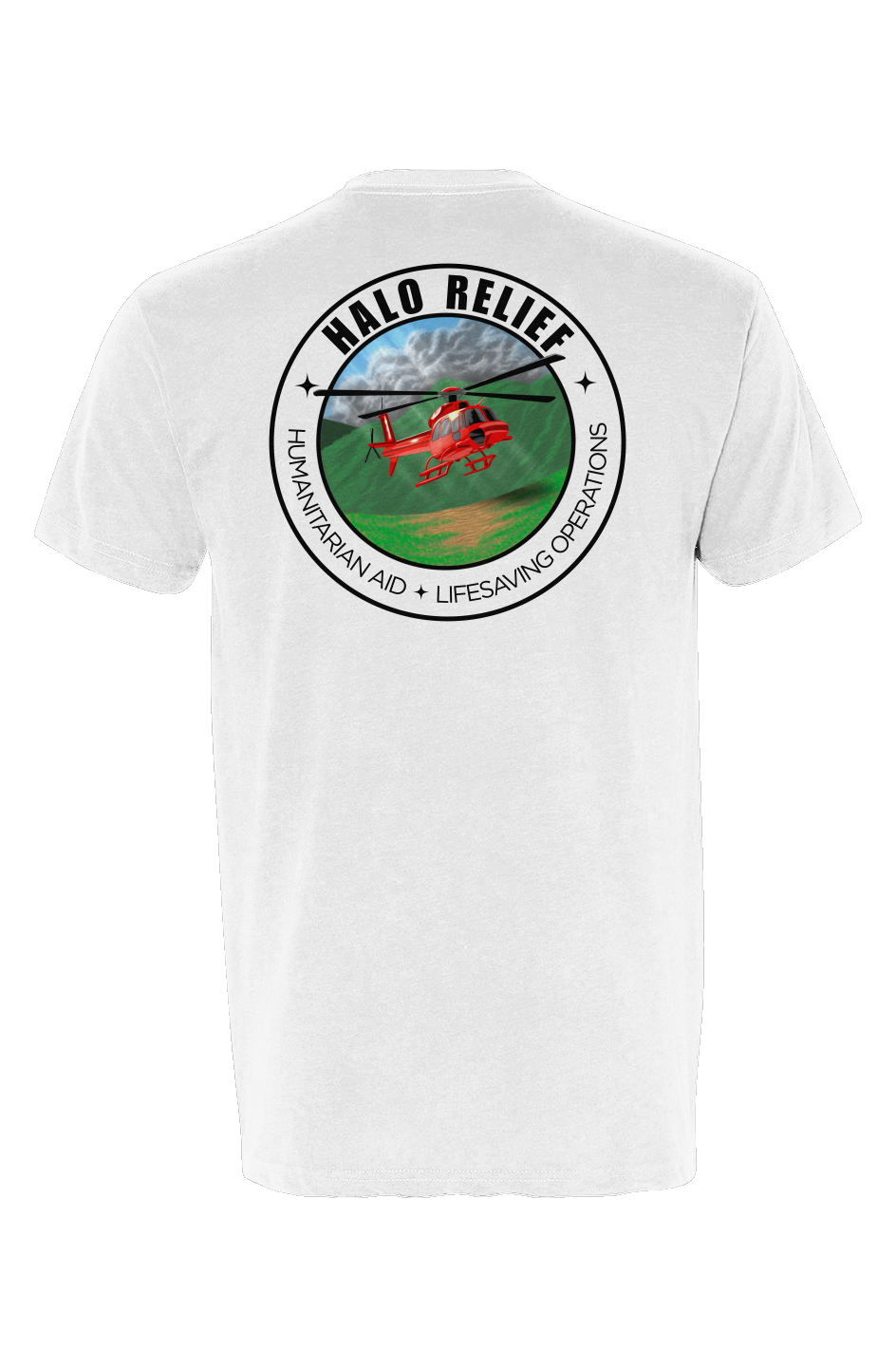 HALO RELIEF SEAL | Above The Storm Premium Tee