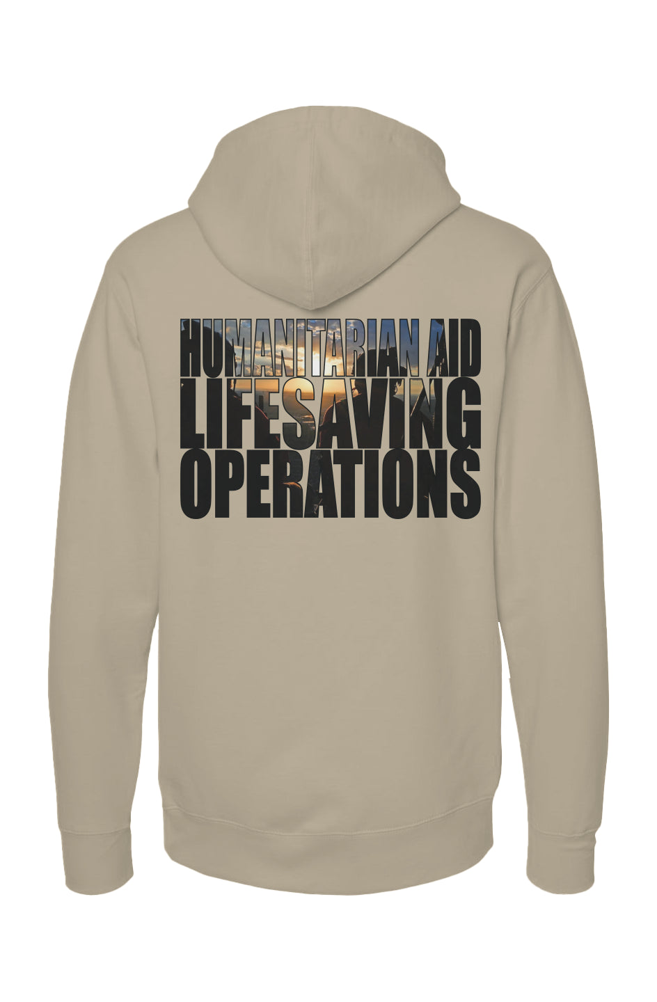 Service Over Self | HALO Relief | Above The Storm Premium Hoodie