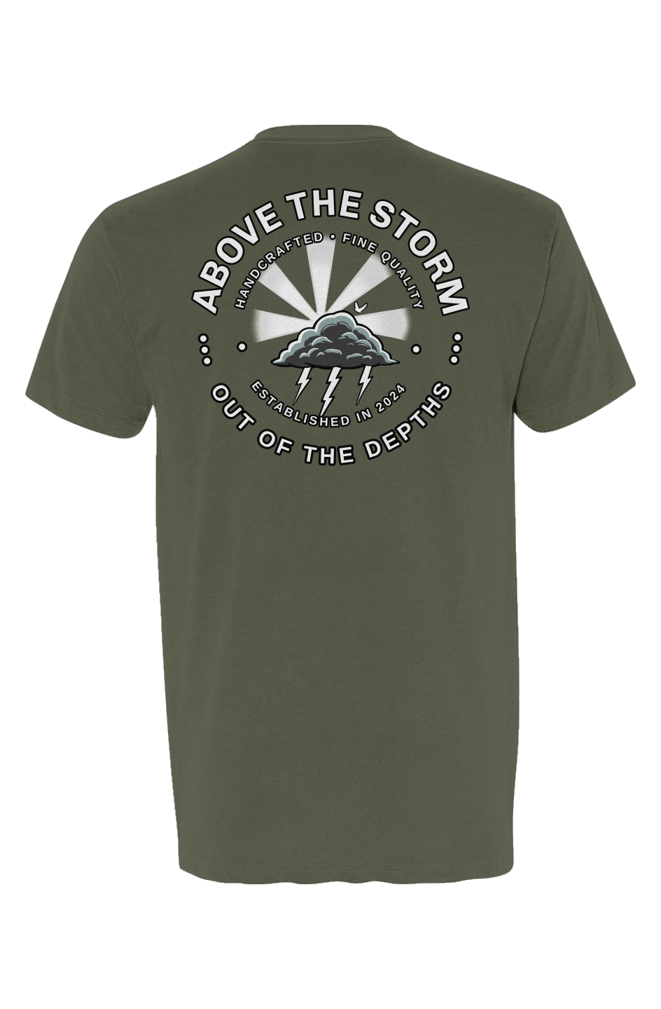Rise Classic | Above The Storm | Men's Fitted Tee