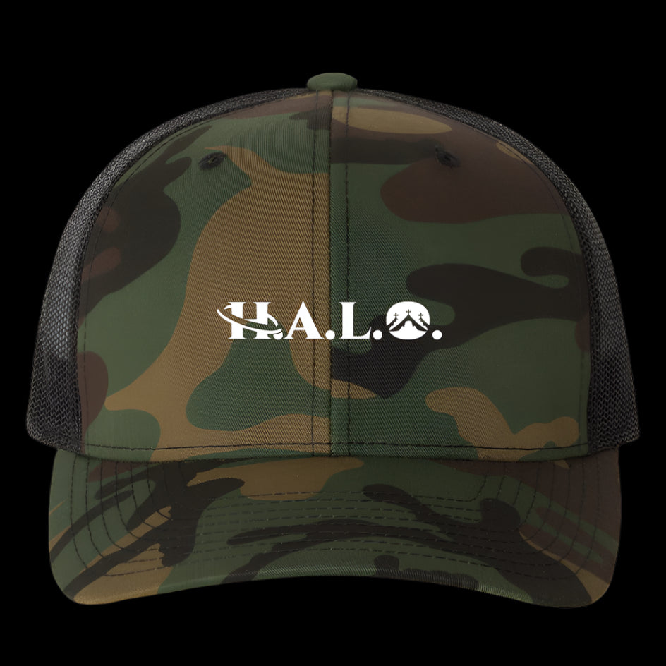 HALO Relief | Camo Snap Back