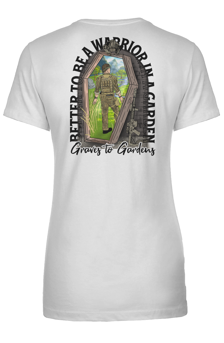 Graves to Gardens | Above The Storm |  Women's Tee