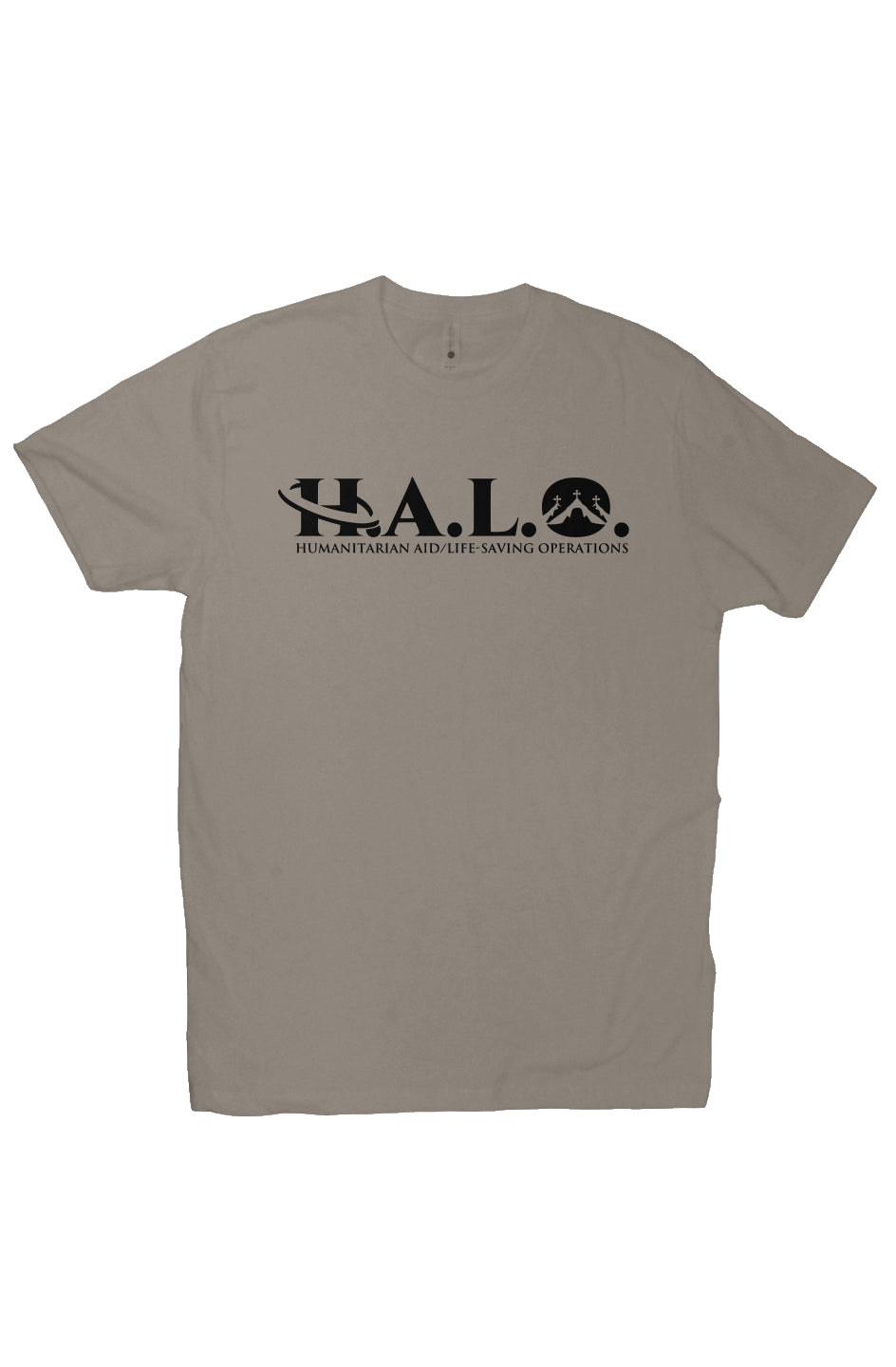 HALO Relief | Texas Strong - B&G | Men's fitted Cotton T