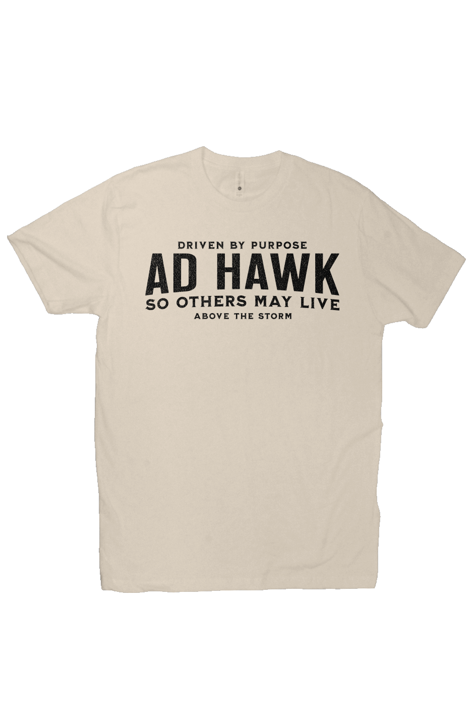 Above The Storm | Ad Hawk | Men's Fitted Tee