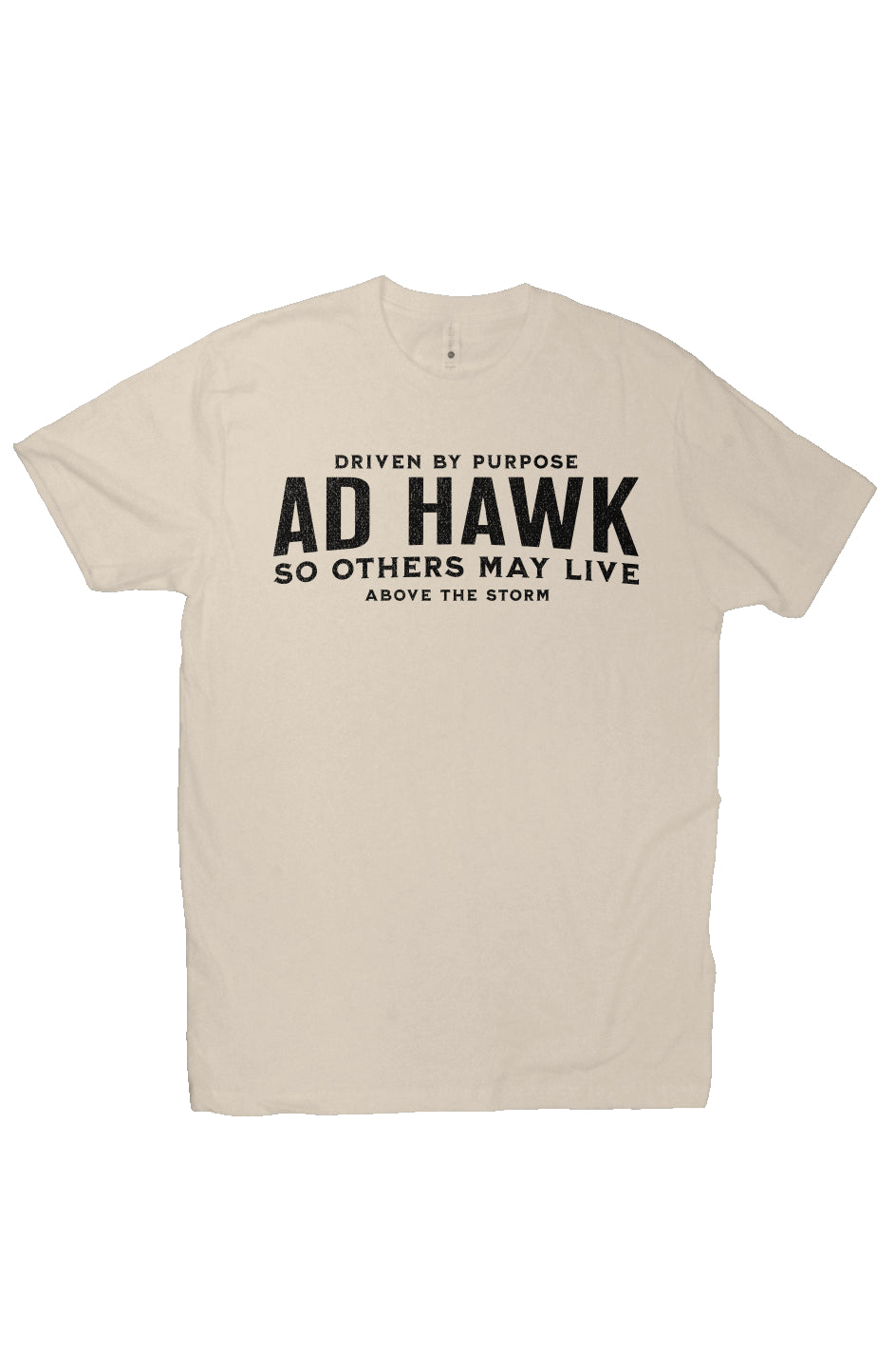 Above The Storm | Ad Hawk | Men's Fitted Tee