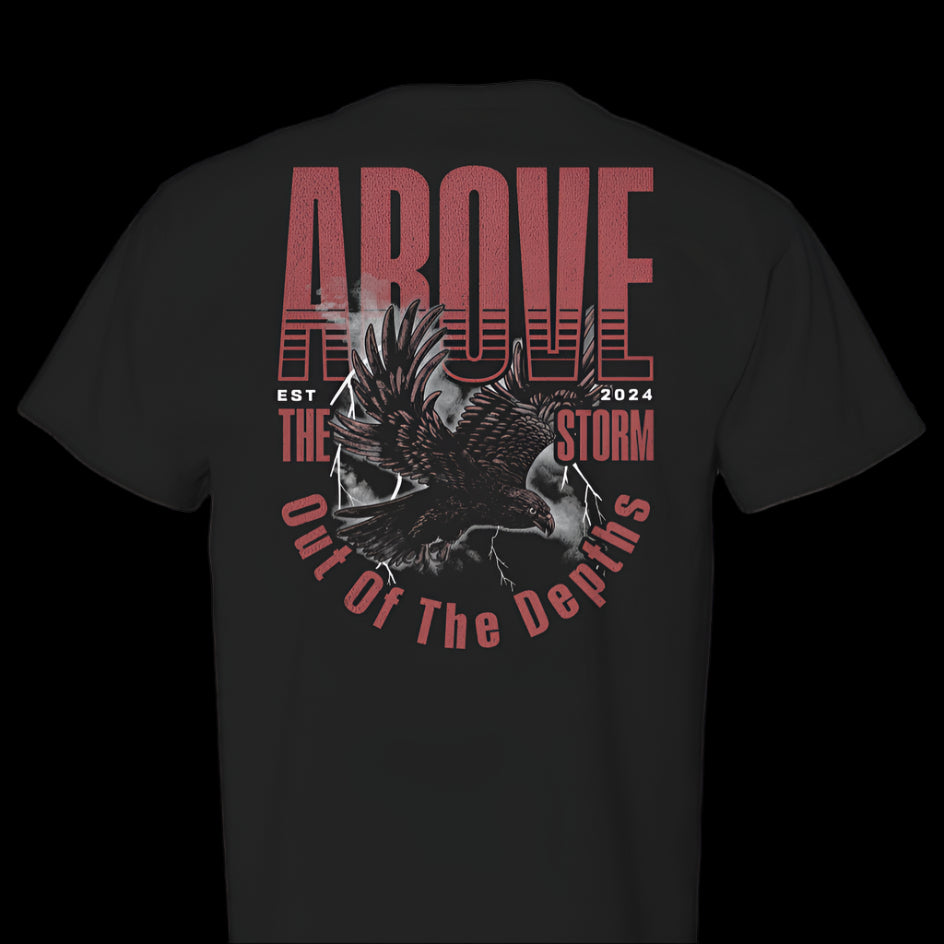 Above The Storm | Ad Hawk | Comfort Colors Heavywe