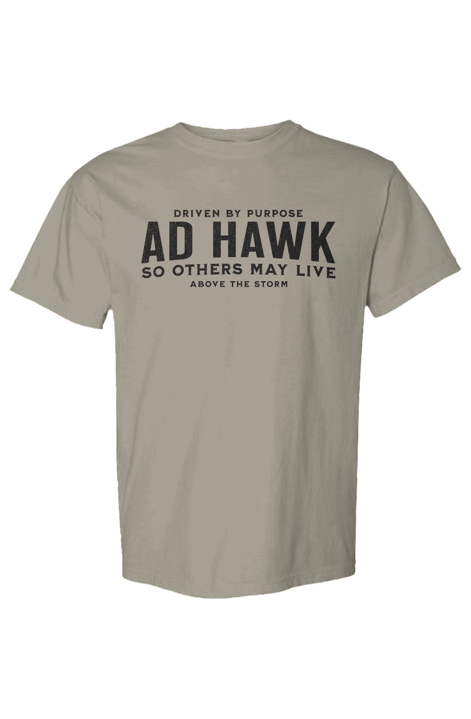 Above The Storm | Ad Hawk | Comfort Colors Heavyweight T Shirt