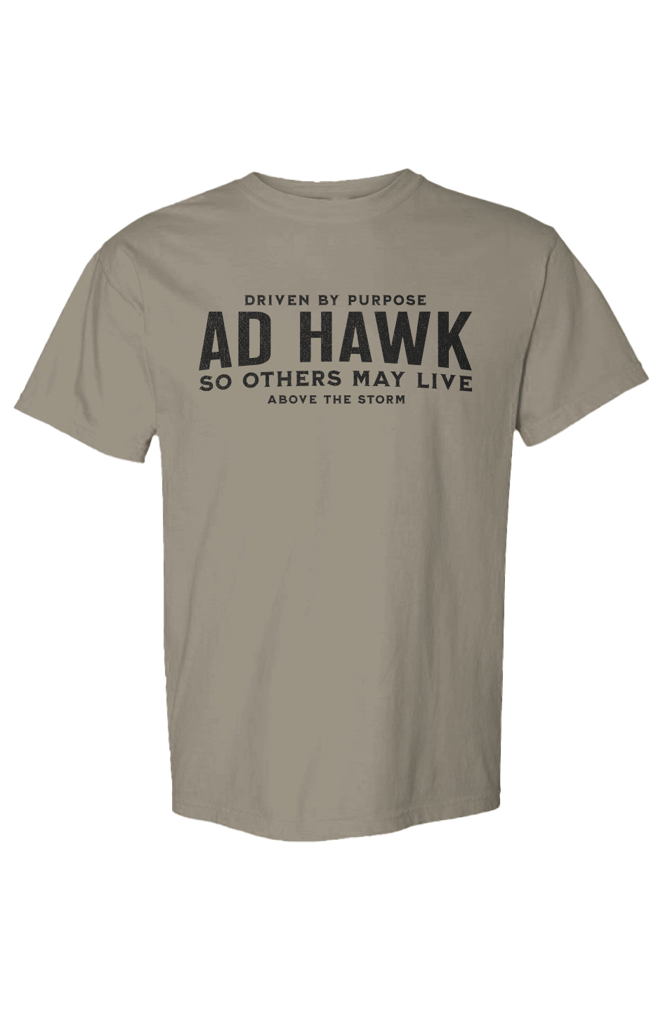 Above The Storm | Ad Hawk | Comfort Colors Heavyweight T Shirt