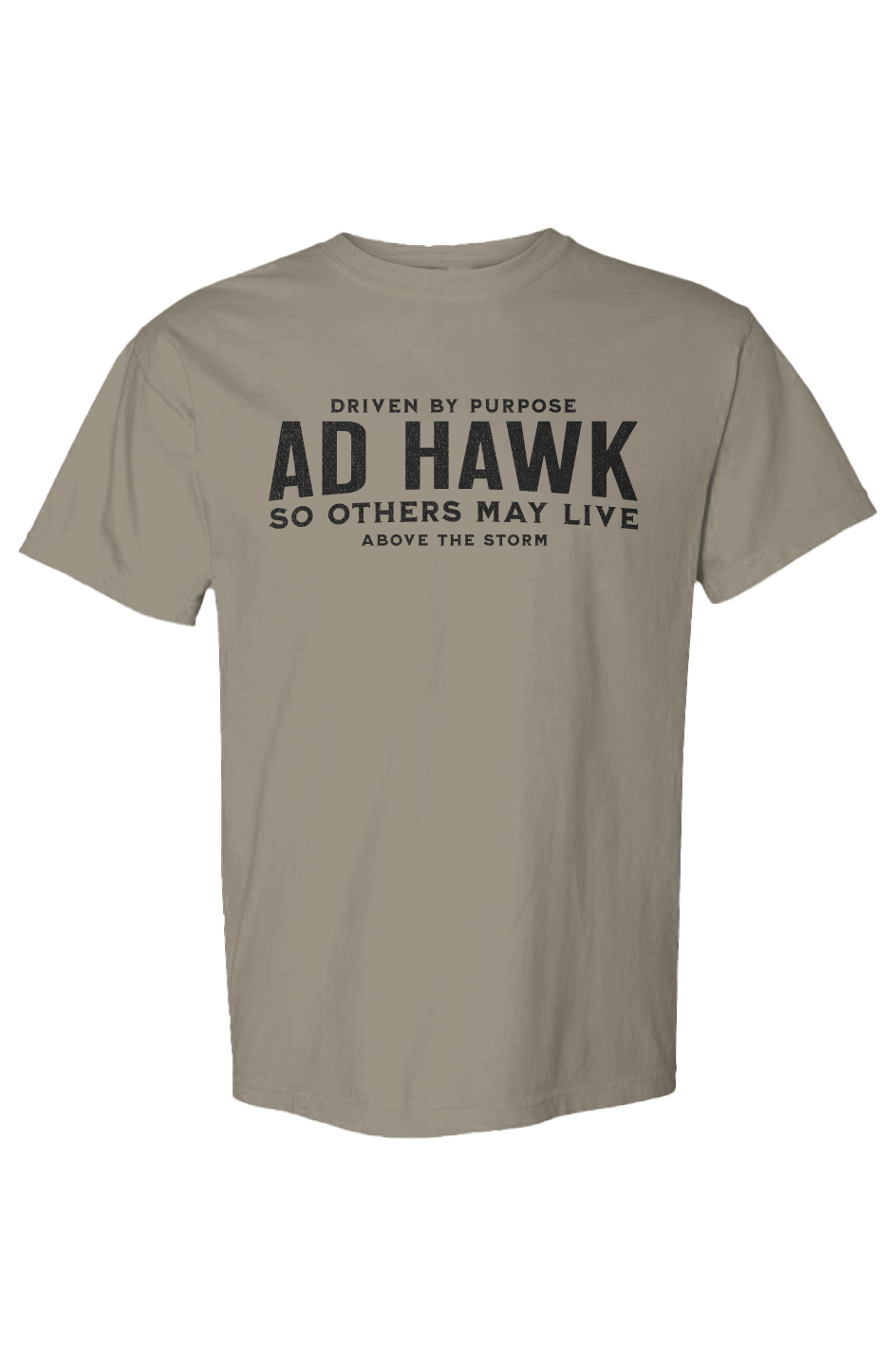 Above The Storm | Ad Hawk | Comfort Colors Heavyweight T Shirt