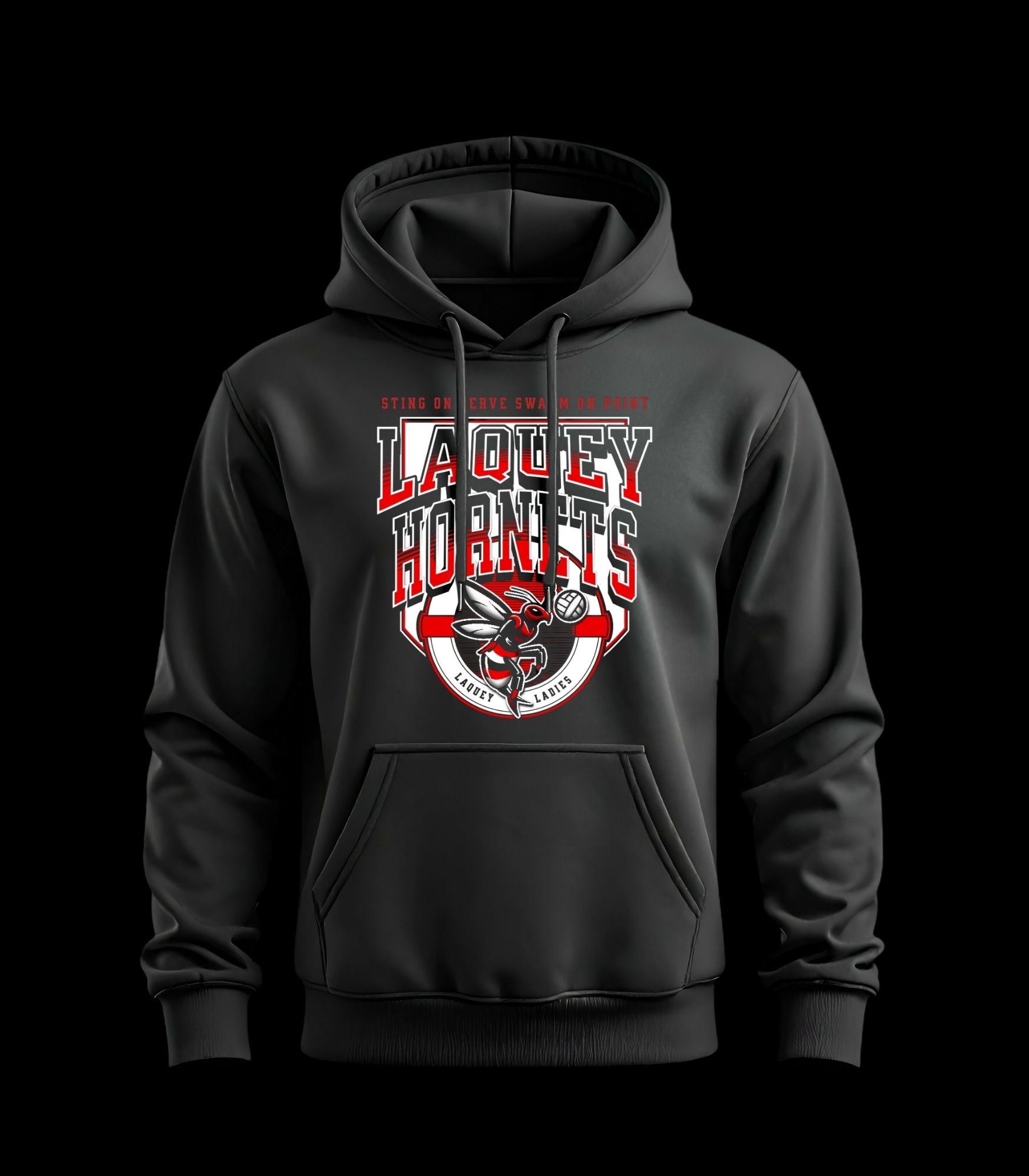Laquey Hornets | Above The Storm | Volleyball Team Hoodie