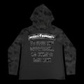 Heroes For Humanity | Black Camo UV Hooded Shirt