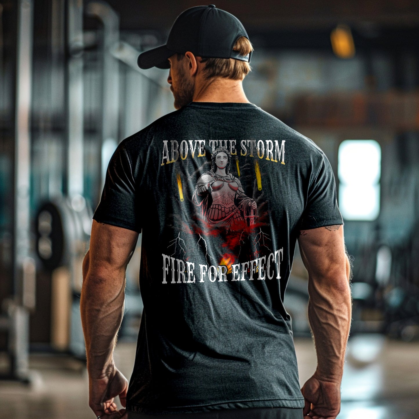 St. Barbara | Above The Storm | Men's Vintage Tee