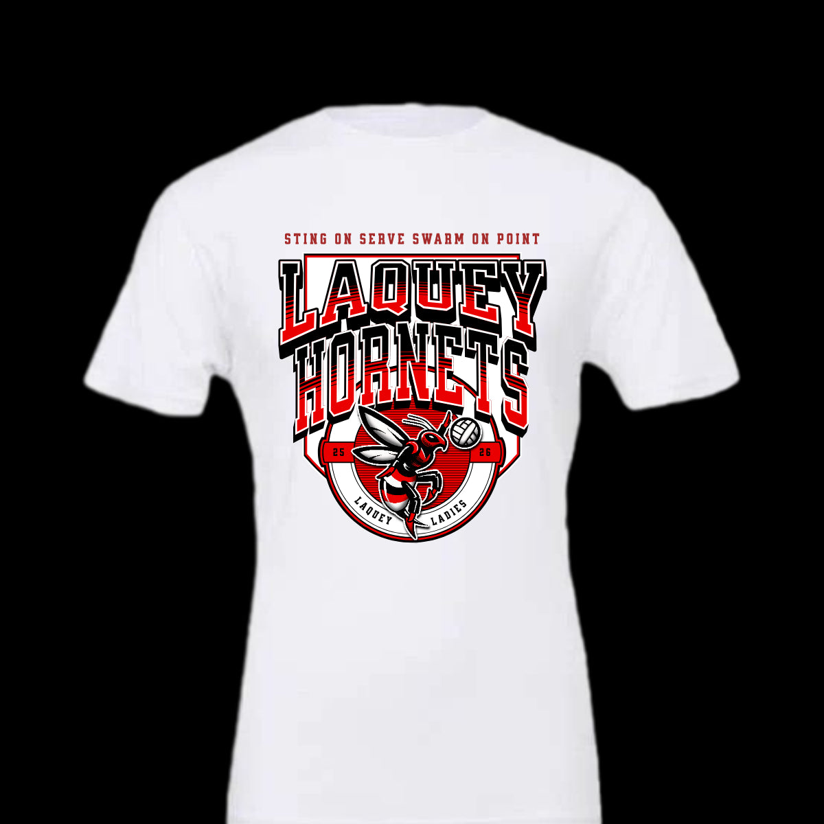 Laquey Hornets | Above The Storm | Volleyball Team Shirt