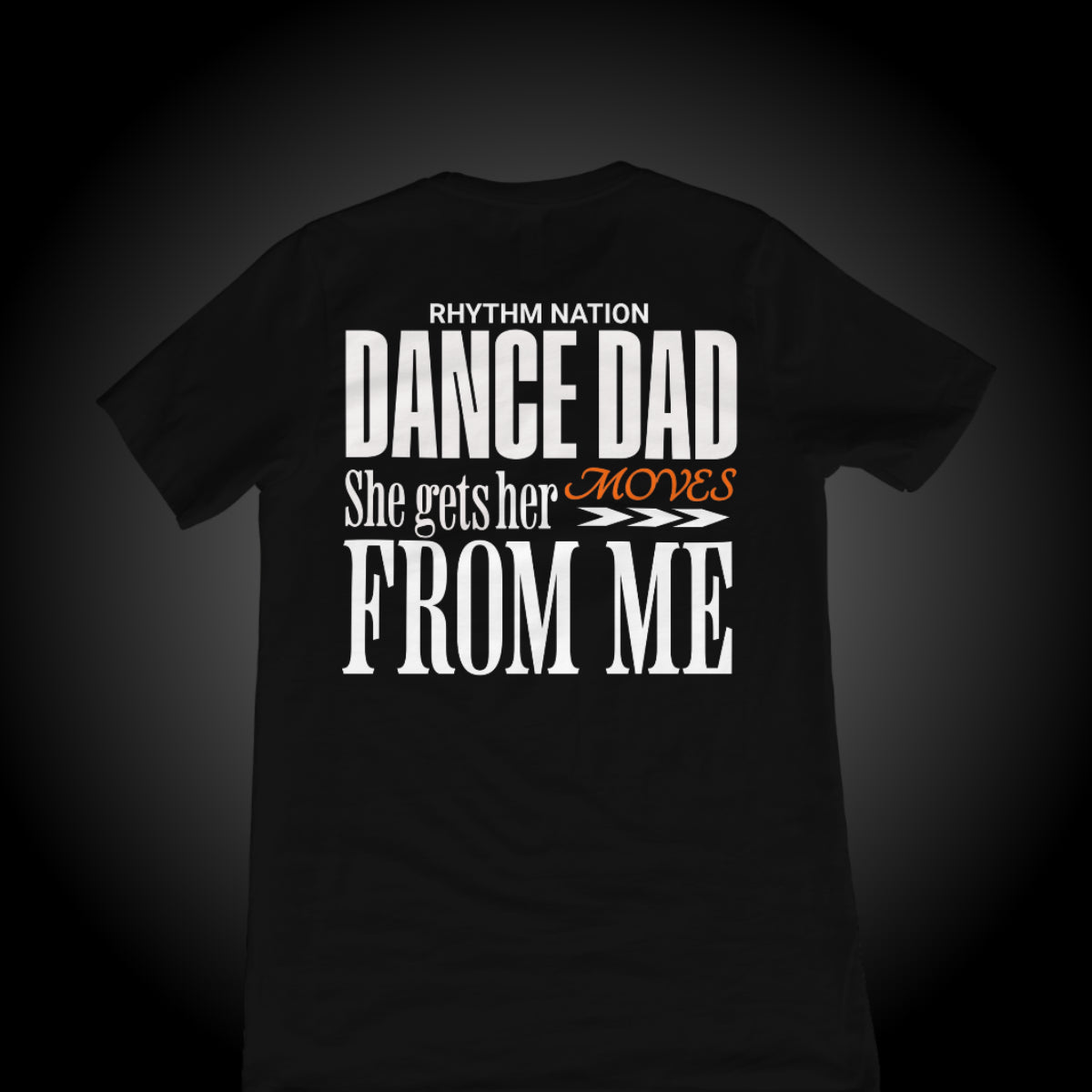 Rhythm Nation Parent Tee | She gets her moves from me