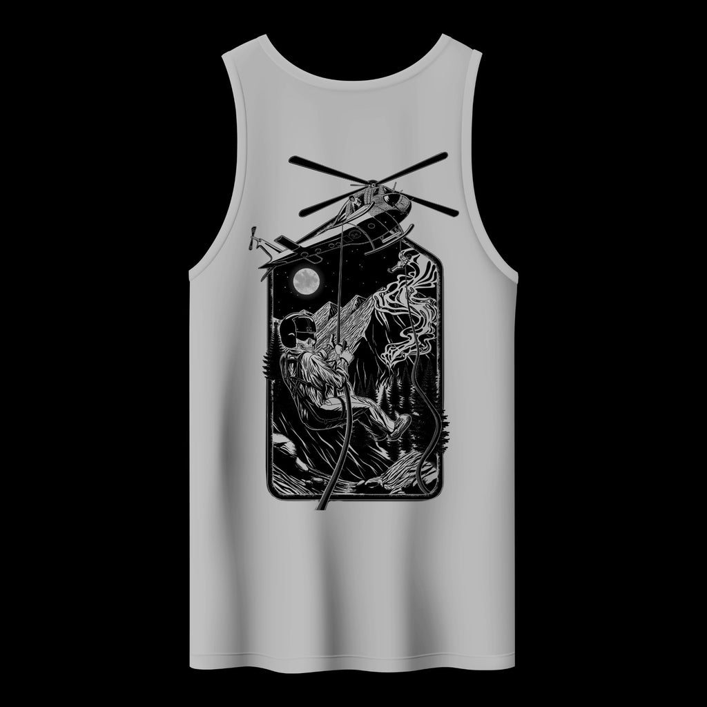Salmon Heli-Rappellers | Above The Storm Custom Tank