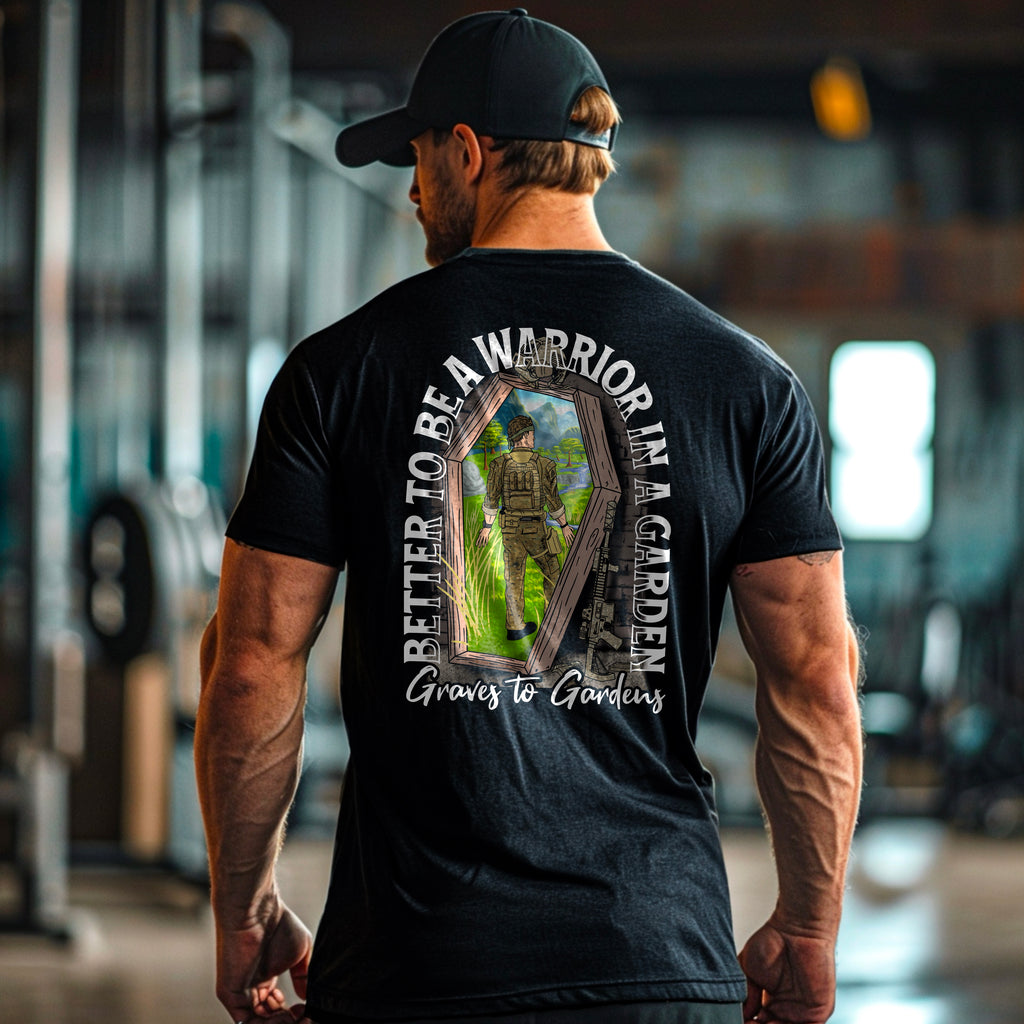 Graves To Gardens | Above The Storm | Men's Fitted Tee