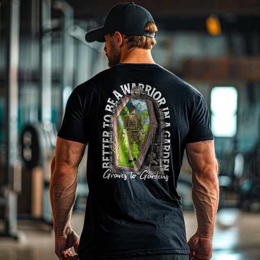 Graves To Gardens | Above The Storm | Men's Fitted Tee