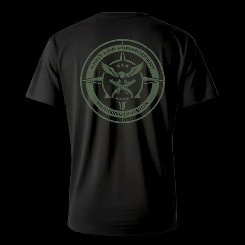 Army Law Enforcement - Training Division | Above The Storm | Men's Tee