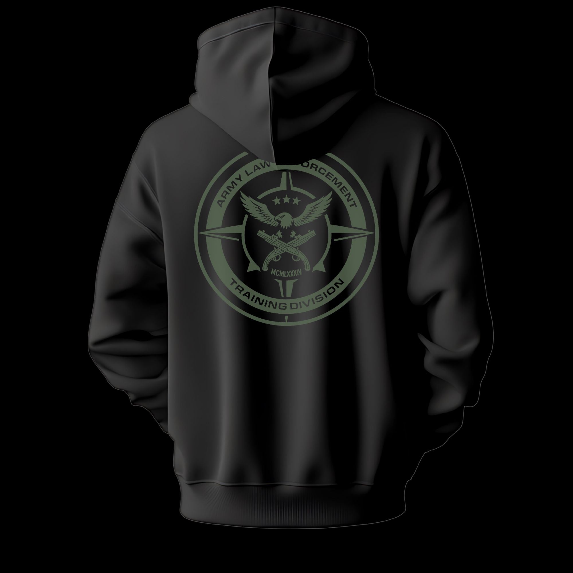 Army Law Enforcement - Training Division | Above The Storm | Hoodie