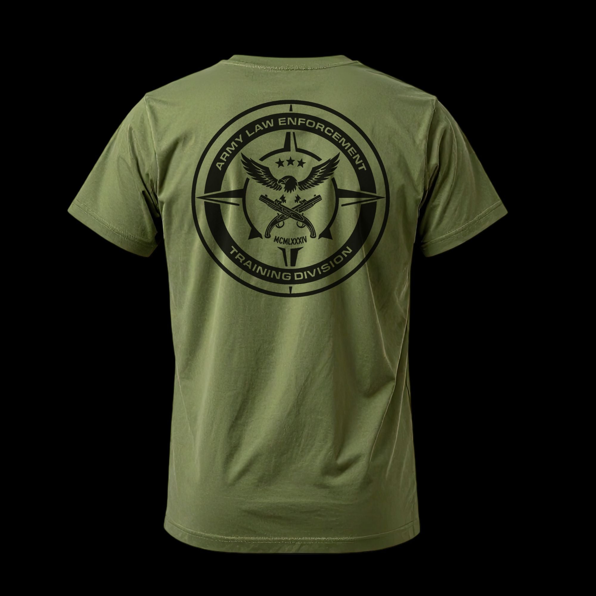Army Law Enforcement - Training Division | Above The Storm | Men's Tee
