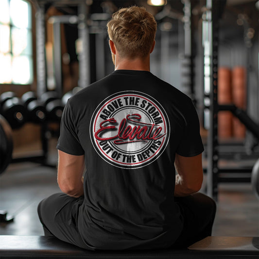 Elevate | Above The Storm | Men's Fitted Tee