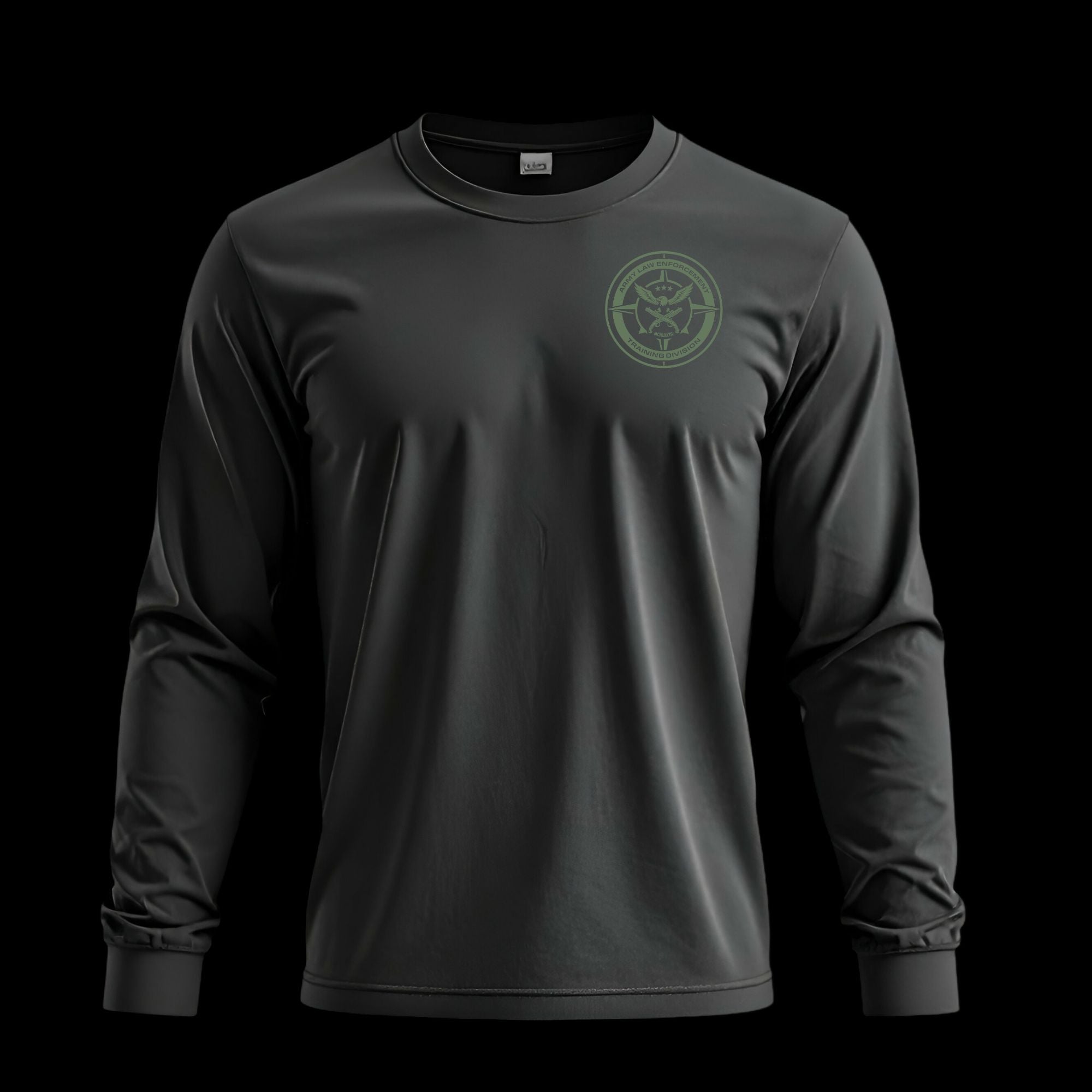 Army Law Enforcement - Training Division | Above The Storm | Men's Long Sleeve Tee