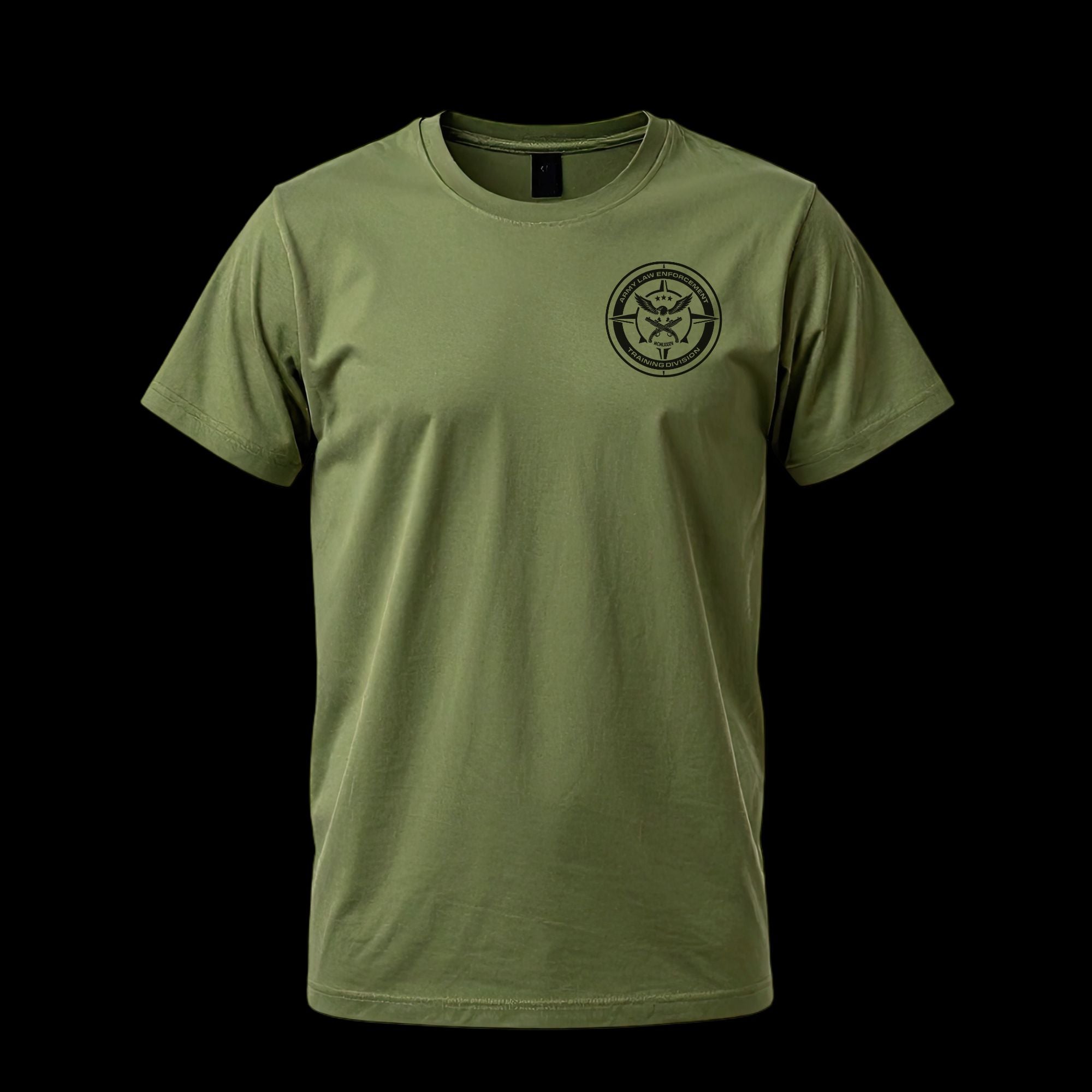 Army Law Enforcement - Training Division | Above The Storm | Men's Tee