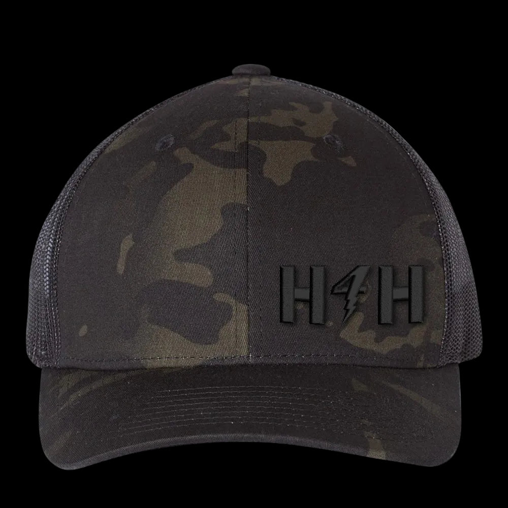 H4H | Black Camo Hat
