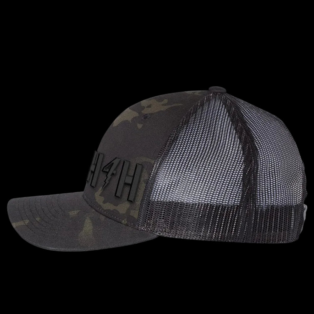 H4H | Black Camo Hat
