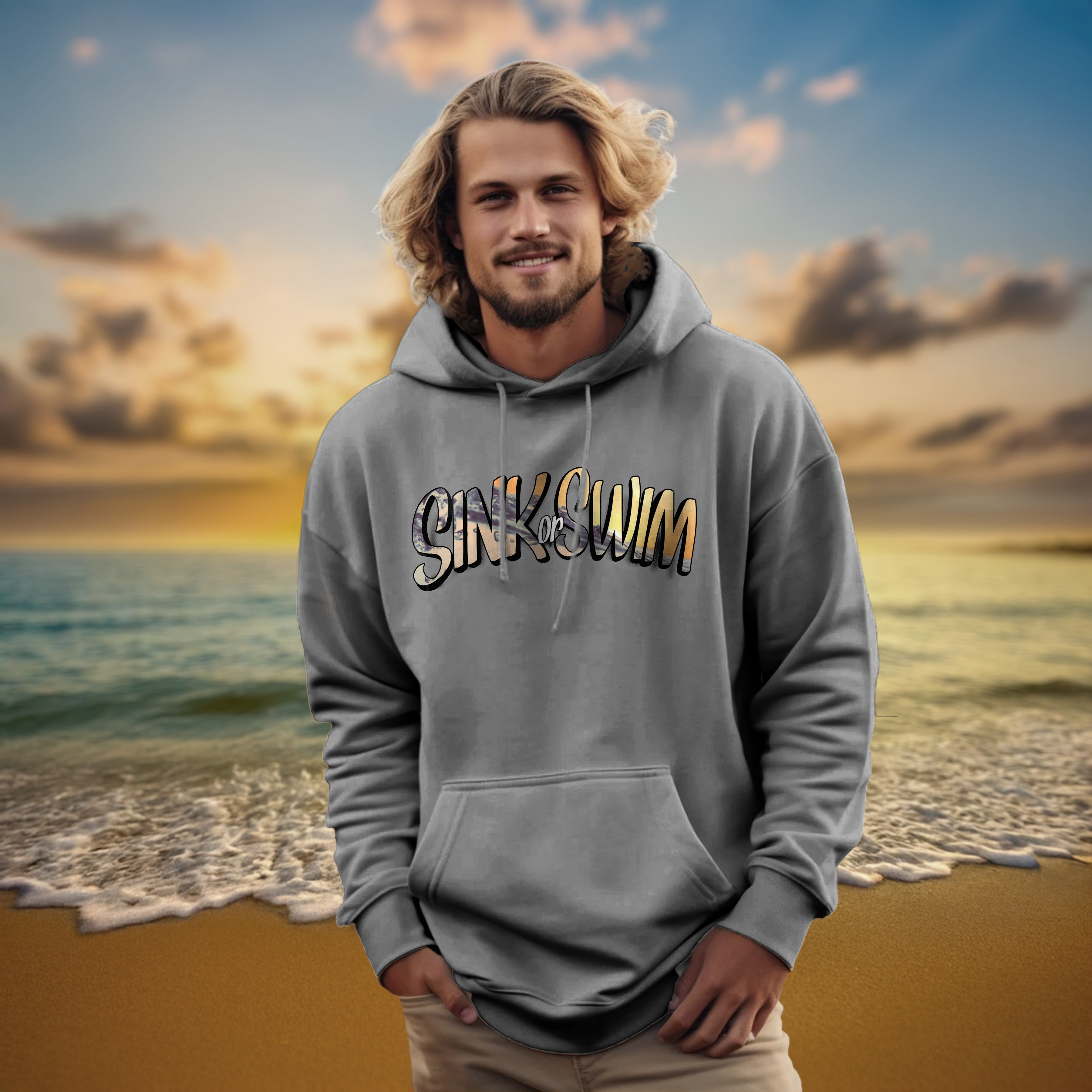 Sink Or Swim | Above The Storm | Mid-Weight Hoodie