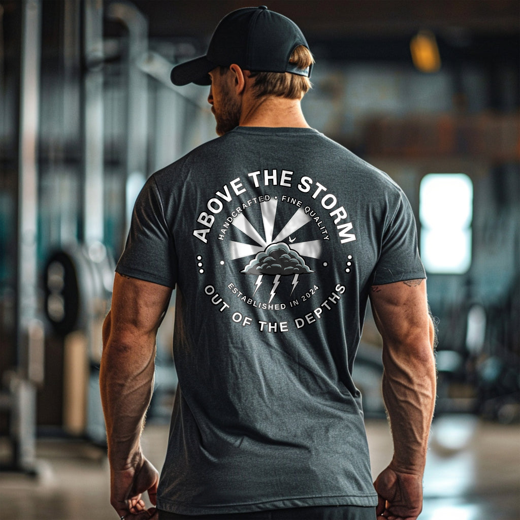 Rise Classic | Above The Storm | Men's Fitted Tee