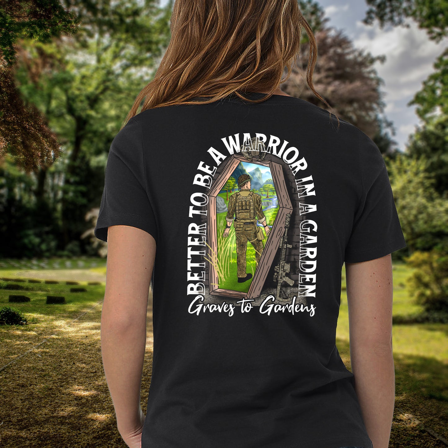 Graves to Gardens | Above The Storm |  Women's Tee